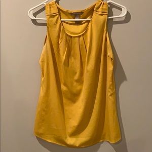 Banana Republic yellow blouse
